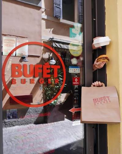 Banner Bufét Burger.